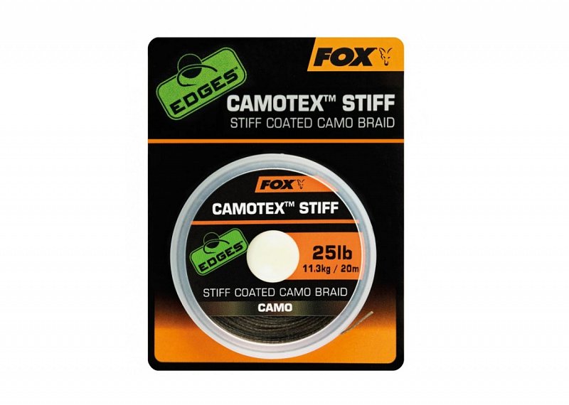 Fox Nadväzcová šnúrka Camotex Stiff 20m